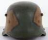 Imperial German M-17 Camouflaged Steel Combat Helmet - 10