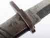 Scarce WW1 German All Steel Handle Trench Knife - 5