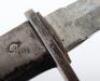 Scarce WW1 German All Steel Handle Trench Knife - 7