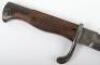 WW1 German Model 98/05 “Butcher” Bayonet with Sawback Blade - 5