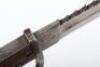 WW1 German Model 98/05 “Butcher” Bayonet with Sawback Blade - 8