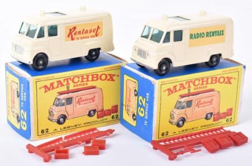 Matchbox Regular Wheels 62b Tv Service Van &lsquo;Radio Rentals&rsquo;