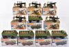 Ten Military Matchbox Superfast Boxed Models