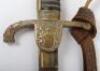 Imperial German Cavalry Officers Blue, Gilt and Damascus Presentation Sword - 4