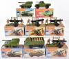 Eight Military Matchbox Superfast Boxed Models