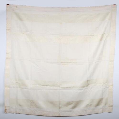 Historically Interesting White Lining Table Cloth Removed from Italian Dictator Benito Mussolini’s Personal Train