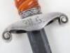 Personalised WW2 German Army Officers Dress Dagger - 3