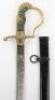 German Weimar Republic Cavalry Officers Sword with Etched Blade - 2