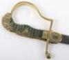German Weimar Republic Cavalry Officers Sword with Etched Blade - 3