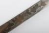 German Weimar Republic Cavalry Officers Sword with Etched Blade - 10