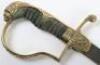 German Weimar Republic Cavalry Officers Sword with Etched Blade - 11