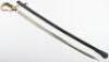 German Weimar Republic Cavalry Officers Sword with Etched Blade - 14