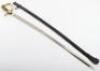 German Weimar Republic Cavalry Officers Sword with Etched Blade - 15