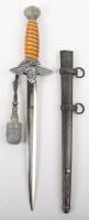 WW2 German Luftwaffe 2nd Pattern Officers Dress Dagger by Robert Klaas Solingen