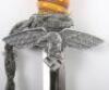 WW2 German Luftwaffe 2nd Pattern Officers Dress Dagger by Robert Klaas Solingen - 5