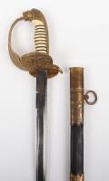 German Reichsmarine Naval Officers Dress Sword by Carl Eickhorn