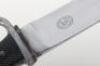 Third Reich Hitler Youth Boys Dagger by Emil Voos Solingen - 5