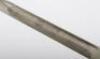 Third Reich Parade Bayonet with Regimental Double Sided Etched Blade by F W Holler Solingen - 7