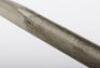 Third Reich Parade Bayonet with Regimental Double Sided Etched Blade by F W Holler Solingen - 9