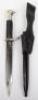 WW2 German Army &ldquo;In Memory of my Service&rdquo; Commemorative Dress Bayonet by Carl Eickhorn Solingen - 2