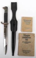 WW2 German Parade Bayonet by E F Horster Solingen