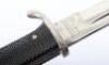 WW2 German Army Short Pattern Parade Bayonet by Ernst Pack & Sohne Solingen - 3