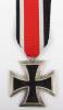 Third Reich Iron Cross 2nd Class by Gustav Brehmer, Markneukirchen - 3
