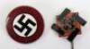 Third Reich NSDAP Membership Badge by Gustav Brehmer - 2