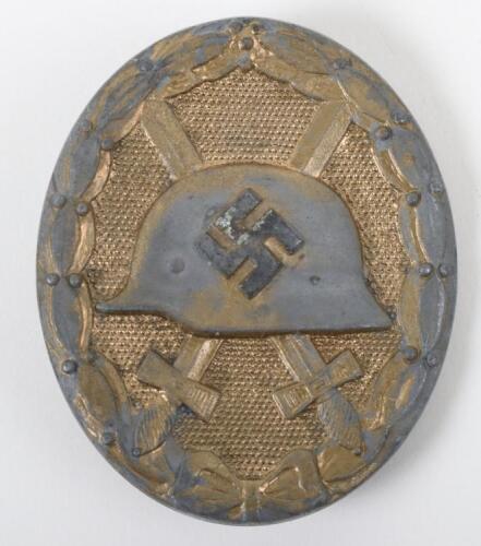 WW2 German Gold Grade Wound Badge by Hauptmunzamt, Wien