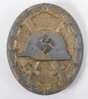 WW2 German Gold Grade Wound Badge by Hauptmunzamt, Wien