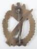 WW2 German Army / Waffen-SS Infantry Assault Badge in Bronze by Adolf Scholze - 4