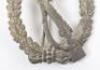 WW2 German Army / Waffen-SS Infantry Assault Badge in Silver by Julius Bauer & Co - 3