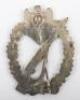 WW2 German Army / Waffen-SS Infantry Assault Badge in Silver by Julius Bauer & Co - 4