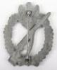WW2 German Army / Waffen-SS Infantry Assault Badge in Silver by Richard Simm & Sohne - 4