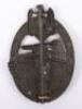 WW2 German Army / Waffen-SS Panzer Assault Combat Badge in Bronze by C E Juncker, Berlin - 4