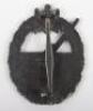 Kriegsmarine Coastal Artillery War Badge by Schwerin Berlin - 2