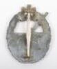 Kriegsmarine Coastal Artillery War Badge by Hermann Aurich Dresden - 4