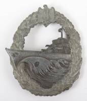 Kriegsmarine Destroyers War Badge by S.H.U co