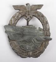 Kriegsmarine 2nd Pattern E-Boat (Schnellboot) War Badge by Rudolf Souval