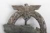 Kriegsmarine 2nd Pattern E-Boat (Schnellboot) War Badge by Rudolf Souval - 2