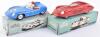 Solido two boxed racing cars,