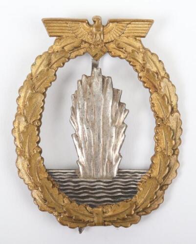 Kriegsmarine Minesweepers War Badge by Schwerin Berlin