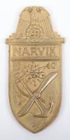 Kriegsmarine Narvik Campaign Shield