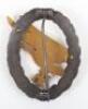 WW2 German Luftwaffe Paratroopers (Fallschirmjager) Qualification Badge by F W Assmann & Sohn - 3