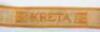 WW2 German Luftwaffe Kreta Campaign Cuff Title - 2