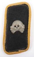 WW2 German Army Panzer Reconnaissance Wrap-Over Tunic Collar Patch