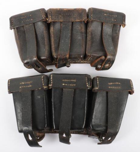 WW2 German K98 Ammunition Pouches