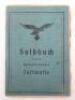 WW2 German Luftwaffe Soldbuch