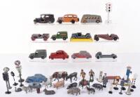 A Quantity of Various Diecast models and lead figures