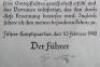 WW2 German Promotion Citation of Dr of Engineering Otto Muller, Involved in the V2 Rocket Programme - 4
